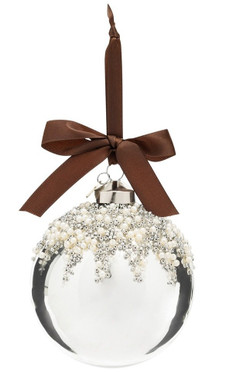 Raining Pearls joulukuusenkoriste halkaisija 10 cm