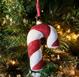 Candy Cane Wishes joulukuusenkoriste