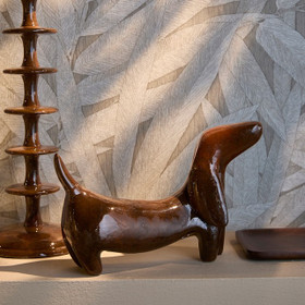 Mäyräkoirapatsas Riviera Maison