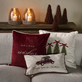 Holiday Wishes tyynynpäällinen 50x50 Riviera Maison