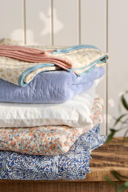 Classic tikkipeite sininen 130x180