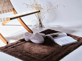 Kylpyhuonematto Harmony Cocoa Brown 70x100 cm