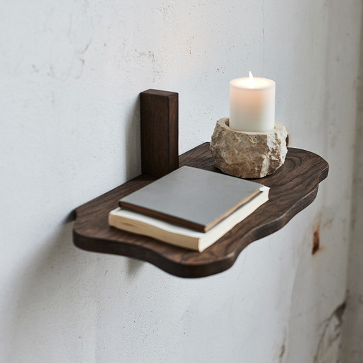 Seinähylly Pamu M - Tumma öljytty, Muubs