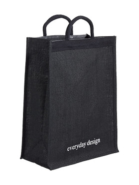 Everyday Design Helsinki - juuttikassi Musta