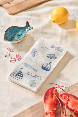 Lautasliina Merellä 16 kpl paketissa