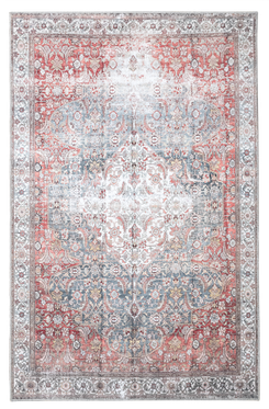 Agra matto, punainen 133x190 cm