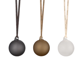 Juhla- joulukoriste setti 6kpl, Smoke, Coffee, Clear