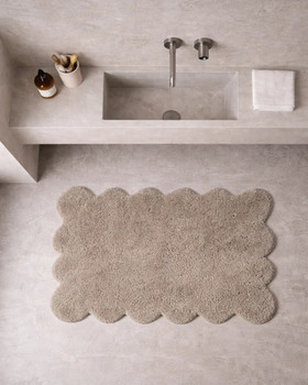 Kylpyhuoneenmatto Clam Beige 60x90 cm Classic Collection