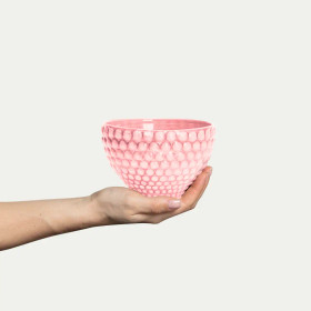 Bubbles kulho 13 cm/60 cl vaaleanpunainen