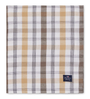 Ruudullinen pellava-/puuvillapöytäliina 150x350