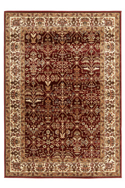 Classic-nukkamatto, punainen 133x190 cm