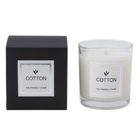 Tuoksukynttilä Cotton 200ml, Friendly Collection 