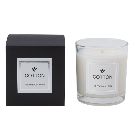 Tuoksukynttilä Cotton 200ml, Friendly Collection 