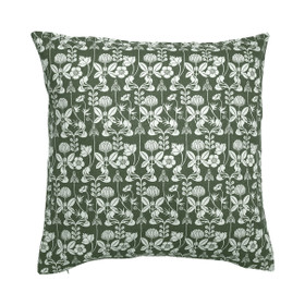 De Mina tyynynpäällinen sammaleenvihreä 45x45cm