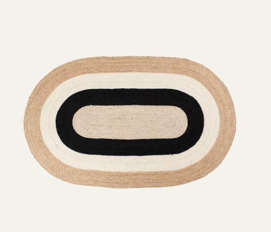 Matto Elin ovaali black 150x92 