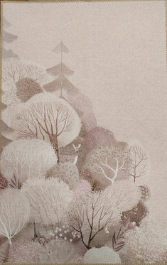 Fairytale pink matto 140x200