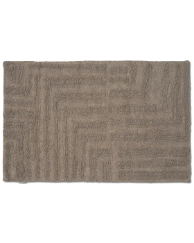 Field kylpyhuoneenmatto taupe 60x90 cm Classic Collection