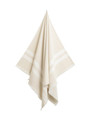 GANT Stripe Hammam rantapyyhe 100x180 cm, faded beige