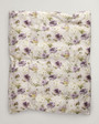 Floral pussilakana 150x210 cm mild purple