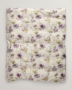 Floral pussilakana parivuoteeseen 220x220 cm mild purple