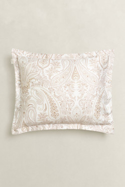 Key West Paisley ‑tyynyliina faded beige 50x60 cm