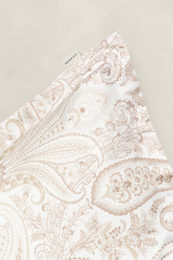 Key West Paisley ‑tyynyliina faded beige 50x60 cm