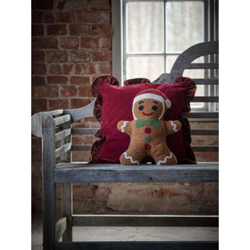 Gingy koristetyyny brown 26x34cm Fondaco