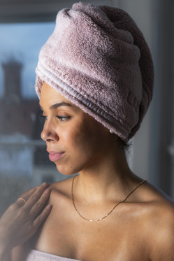 Hiuspyyhe Dusty Rose Luin Living