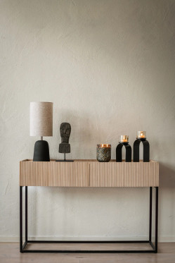 Haverhill kynttilälyhty musta Koko L