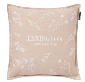 Herbarium-tyynynpäällinen pellavasekoitetta, beige