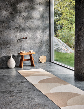 Hill muovimatto Vanilla/Beige/Cream 70 x 180