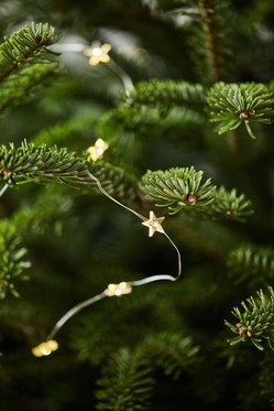 Tähti led-valosarja ajastimella sisäkäyttöön
