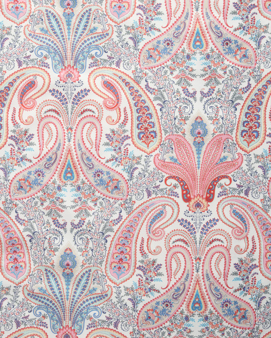 Gant Key West Paisley pussilakana 150x210 Orange red