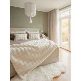 Liny  Torkkupeite Beige L 140x220 cm 