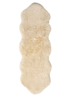 Fluffy matto beige iso Skinnwille