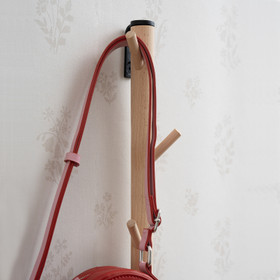 Koukkulista Matta musta/pyökki Beslagsboden 