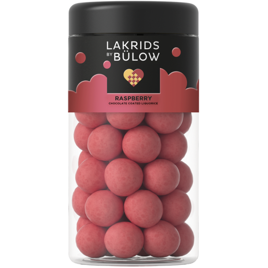Crispy Raspberry Regular Kuorrutettu Lakritsi 295g
