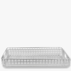 LIFT tarjotin 33,5 x 44,5 cm, kromi