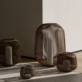 Lito lyhty S, ruosteen ruskea