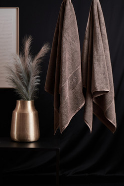 Organic Elegance jättiipyyhe 100x150 cm Mocha Mist