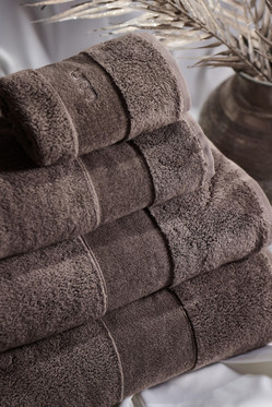 Organic Elegance jättiipyyhe 100x150 cm Mocha Mist