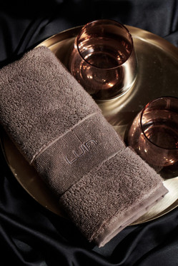 Organic Elegance Käsipyyhe 30x50cm Mocha Mist