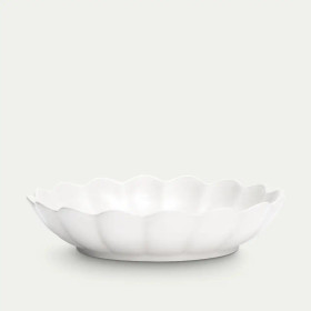 Oyster kulho 31 cm valkoinen