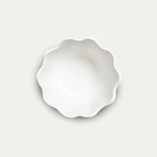 Oyster kulho 13 cm/30 cl valkoinen