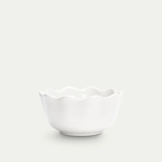 Oyster kulho 13 cm/30 cl valkoinen