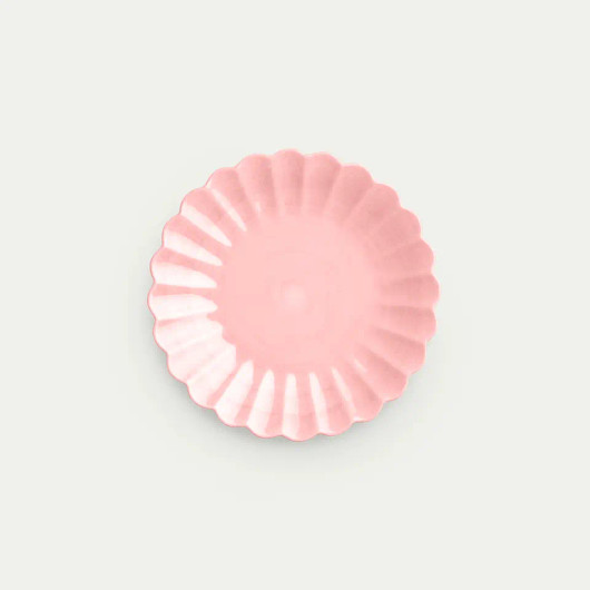 Oyster lautanen 20 cm vaaleanpunainen