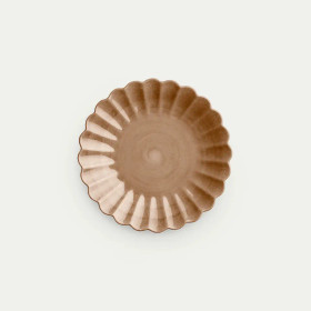 Oyster lautanen 20 cm Cinnamon
