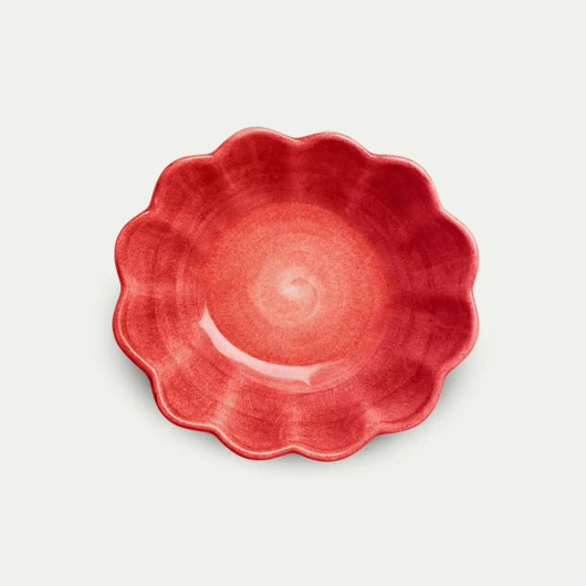 Oyster kulho 18x16 cm/40cl punainen