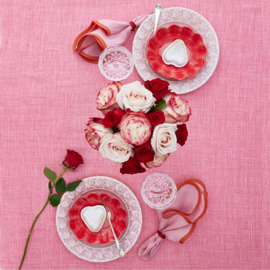 Oyster kulho 18x16 cm/40cl punainen