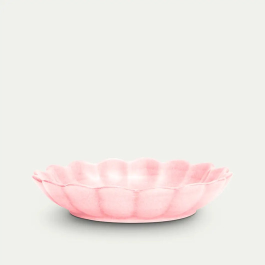 Oyster kulho 24 cm vaaleanpunainen